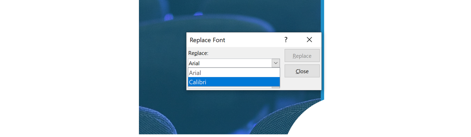 find and replace fonts in powerpoint 2010 for mac